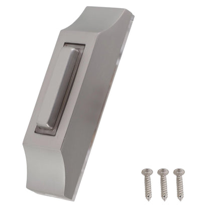 Weatherproof Wired LED Doorbell Button for Universal Use