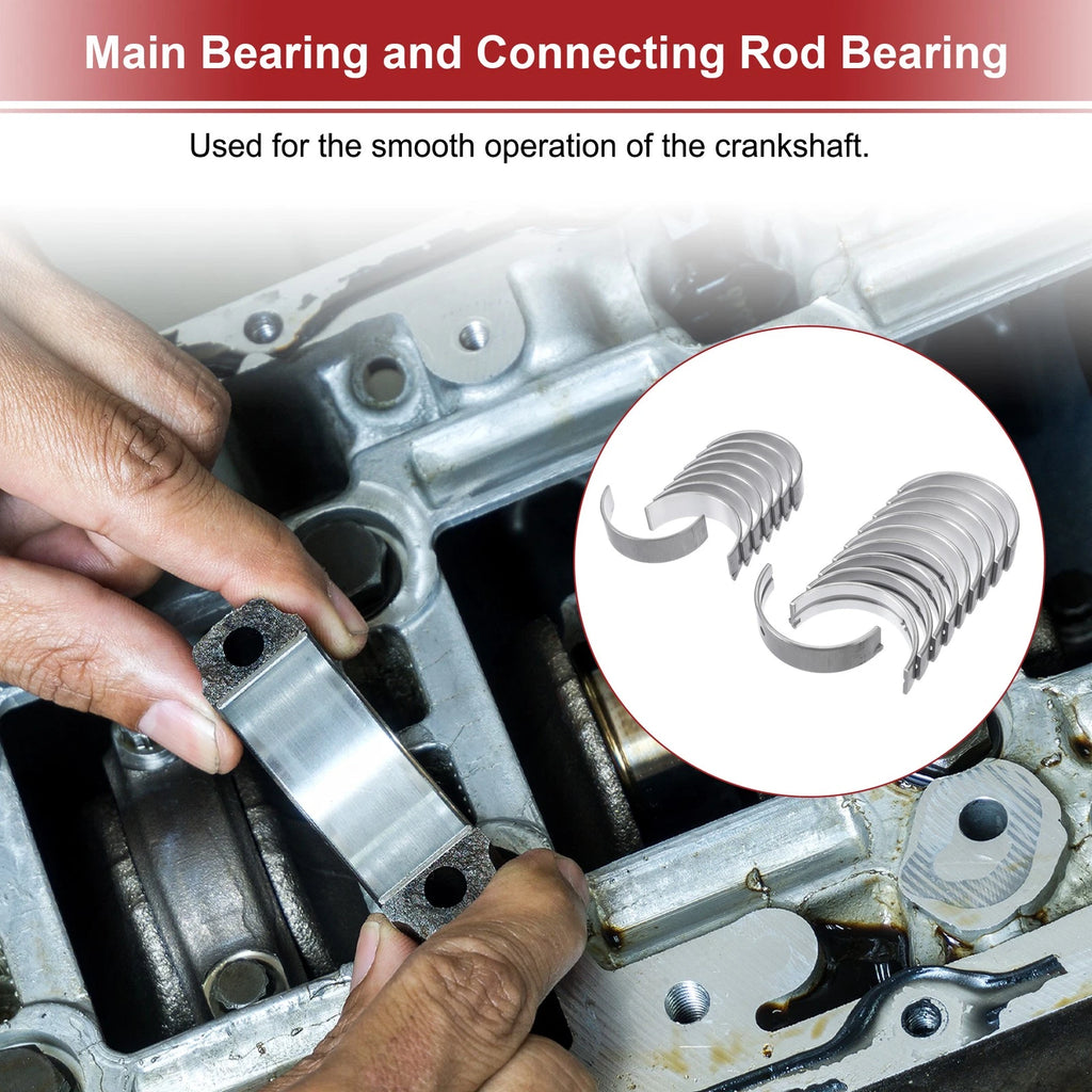 Engine Bearing Kit Main and Connecting Rod Replacement for Hyundai Accent (2000–2005)