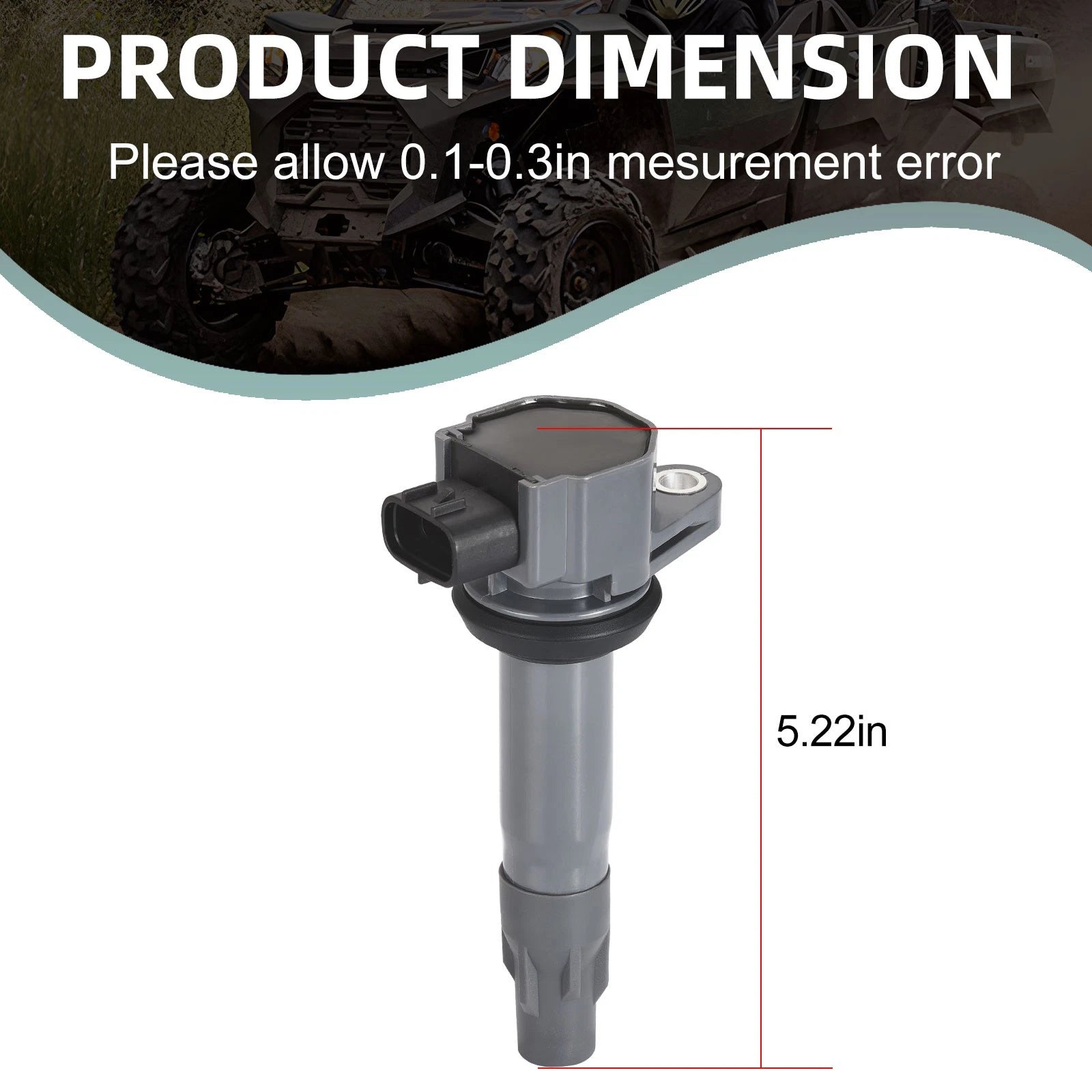 Ignition Coil Stick for Can-Am Commander 700 4x4 DPS XT (2022–2024) 420666148