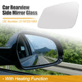 Rearview Mirror Glass Left Side Heated Replacement for BMW 5 Series (2008–2017)
