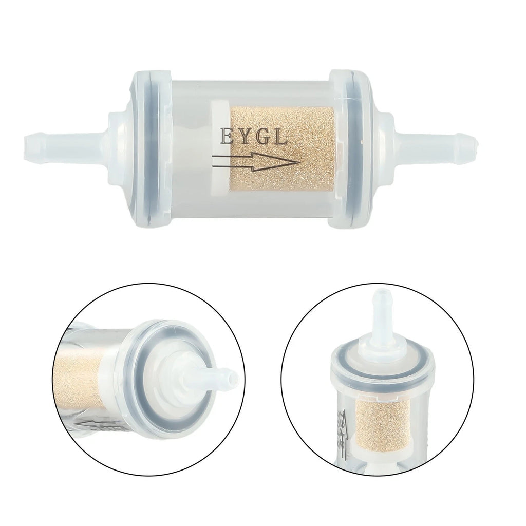 ABS Fuel Filter for - Transparent, Removable Copper Filter