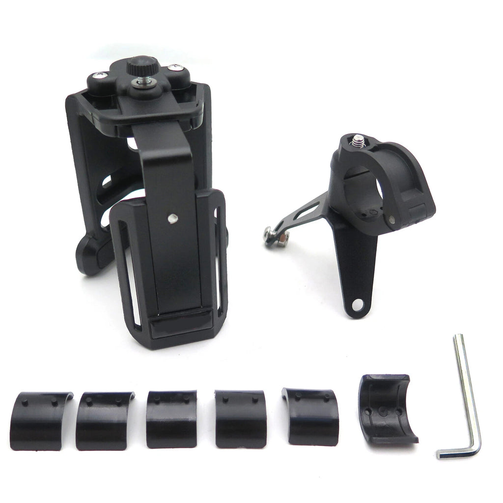 Adjustable Cup Holder for Motorcycle Bicycle Handlebar (22-28mm)