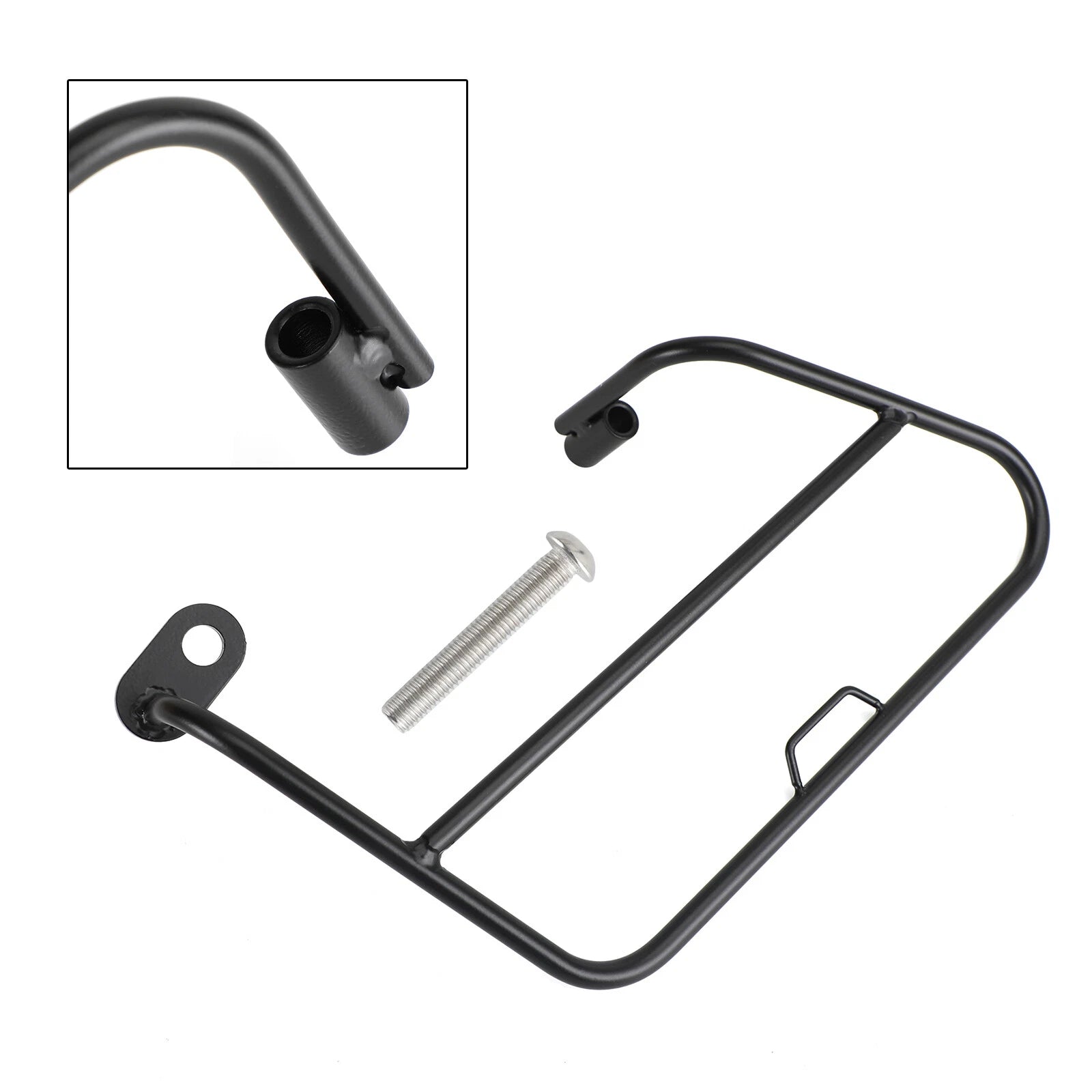 Left Saddlebag Support Mounting Bracket for Honda Super Cub 125 (2018–2022)