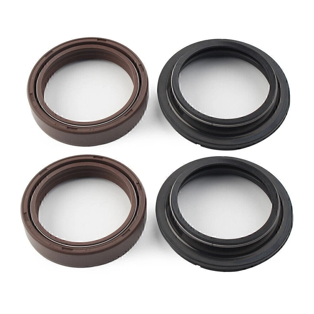 Set of 2 Front Fork Damper Shock Absorber Seals 41X53-8.5/10.5 mm