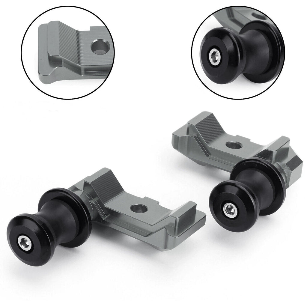 Chain Adjuster Block with Swingarm Spools Slider for Yamaha MT-07 (2014–2018)
