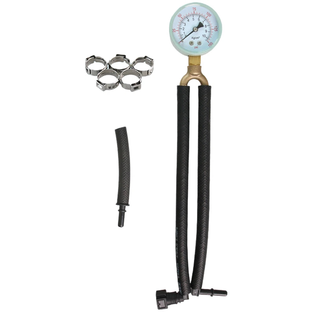 Fuel Pressure Gauge for Engine Diagnostics (Dual Measurement Units)