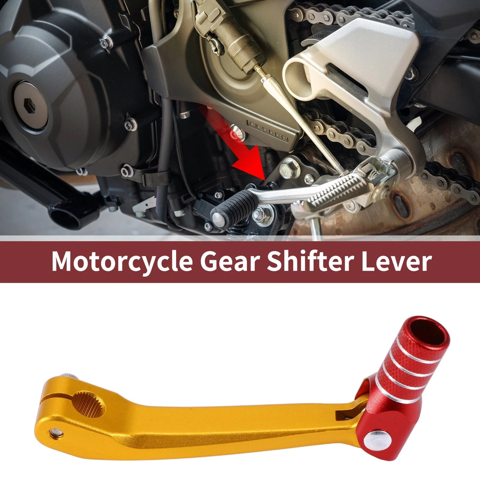 Motorcycle Gear Shifter Lever Replacement for Honda CRF150F (2003–2017)