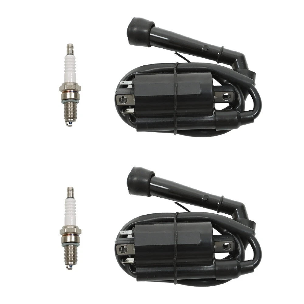 2 Ignition Coil Spark Plug for Suzuki Intruder VS700GL VS750GL VS800GL (1987–2000)