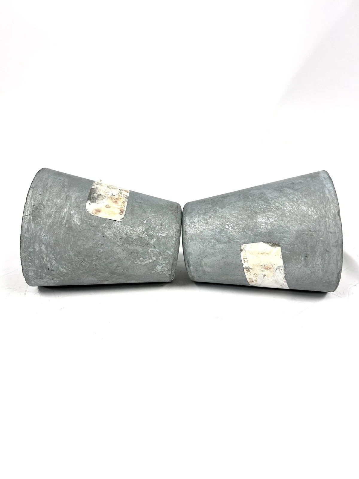 2X Zinc Propeller Anode Cone for Azimut AS-55
