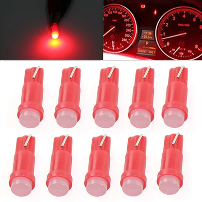 T5 LED Red Light Indicator Bulb for Car Dashboard Gauge Lamp (1 SMD)
