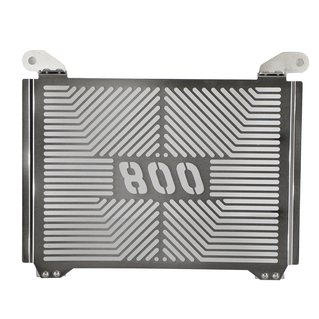 Radiator Guard Cover for Cfmoto 800MT (2021–2022) - Metal Silver