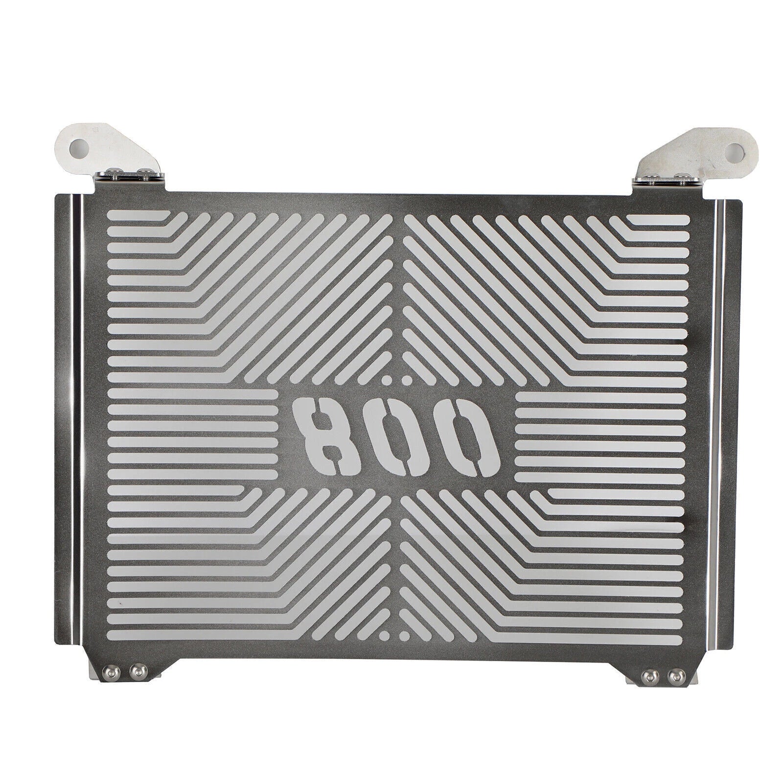 Radiator Guard Cover for Cfmoto 800MT (2021–2022) - Metal Silver