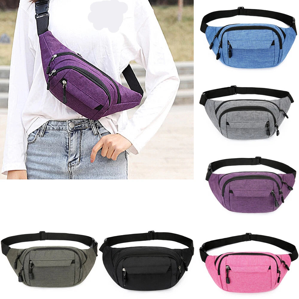 Fanny Pack for Men Women - Crossbody Chest Sling Waist Bag