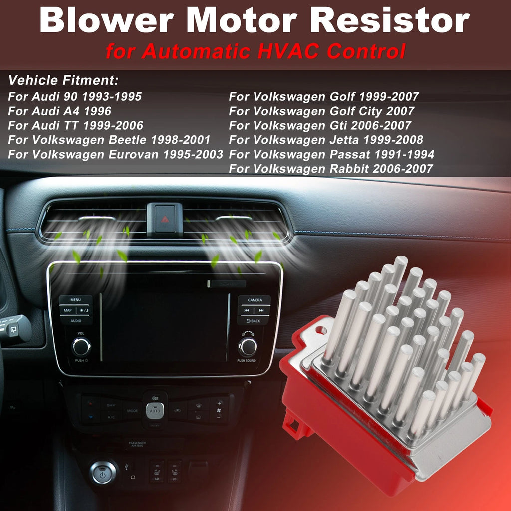 Blower Motor Resistor for Audi 90 (1993–1995) 357907521