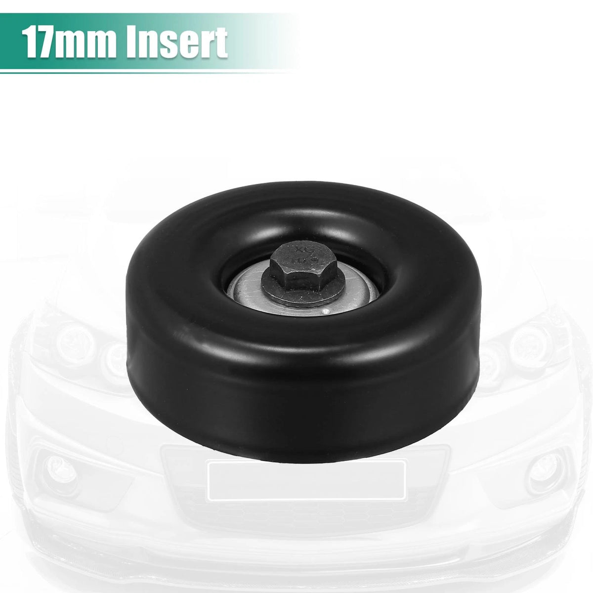 Idler Pulley for Chevrolet 36299 (with Bolt Insert Dust Shield Retainer Spacer)