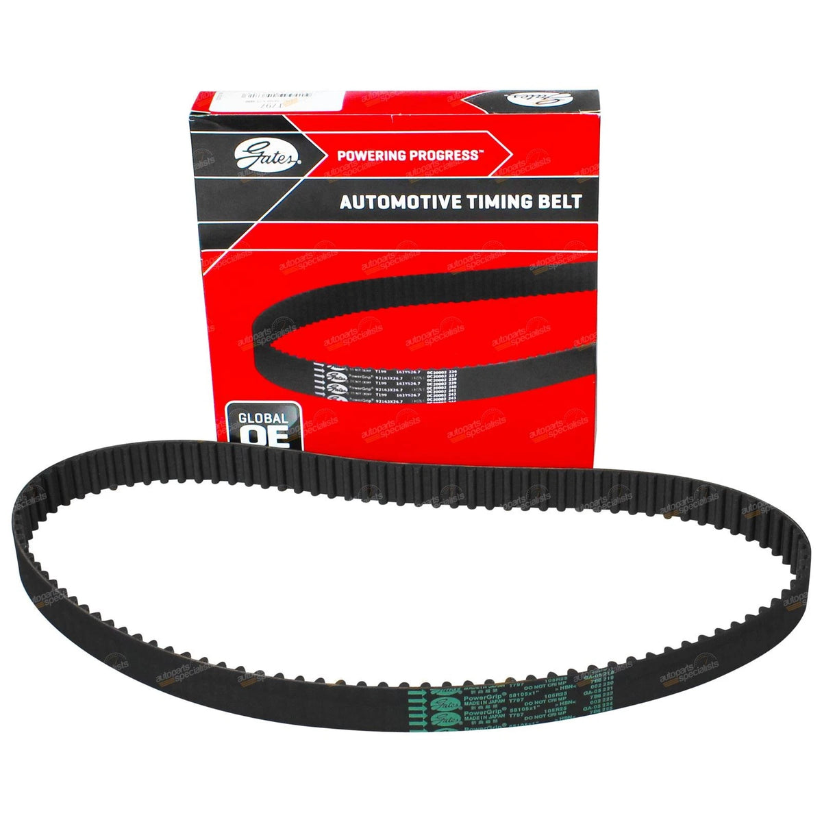 Gates Timing Belt for Landcruiser HDJ80R 1HD-FT (1990–1998)