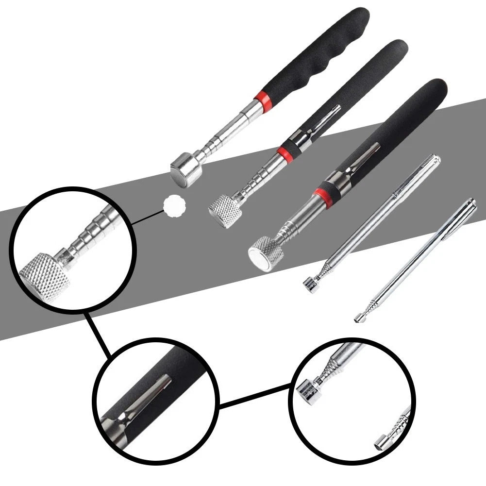 5-Piece Telescopic Collector Tool Set with Magnetic Function