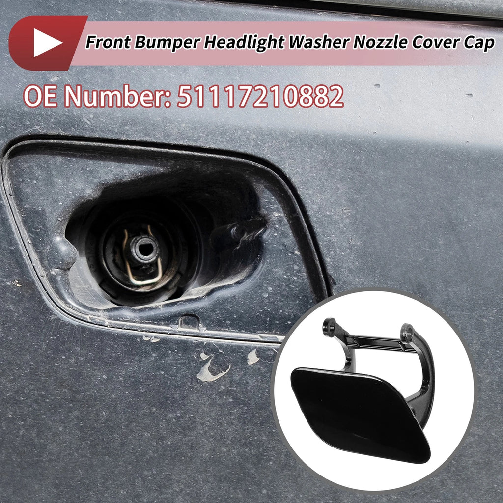 Front Right Washer Nozzle Cover Cap Replacement for BMW 740i (2011–2015)