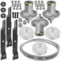 Spindle Blade Belt Pulley Kit for Husqvarna YTH24V48LS YTH2648TDRF (2014–2024)