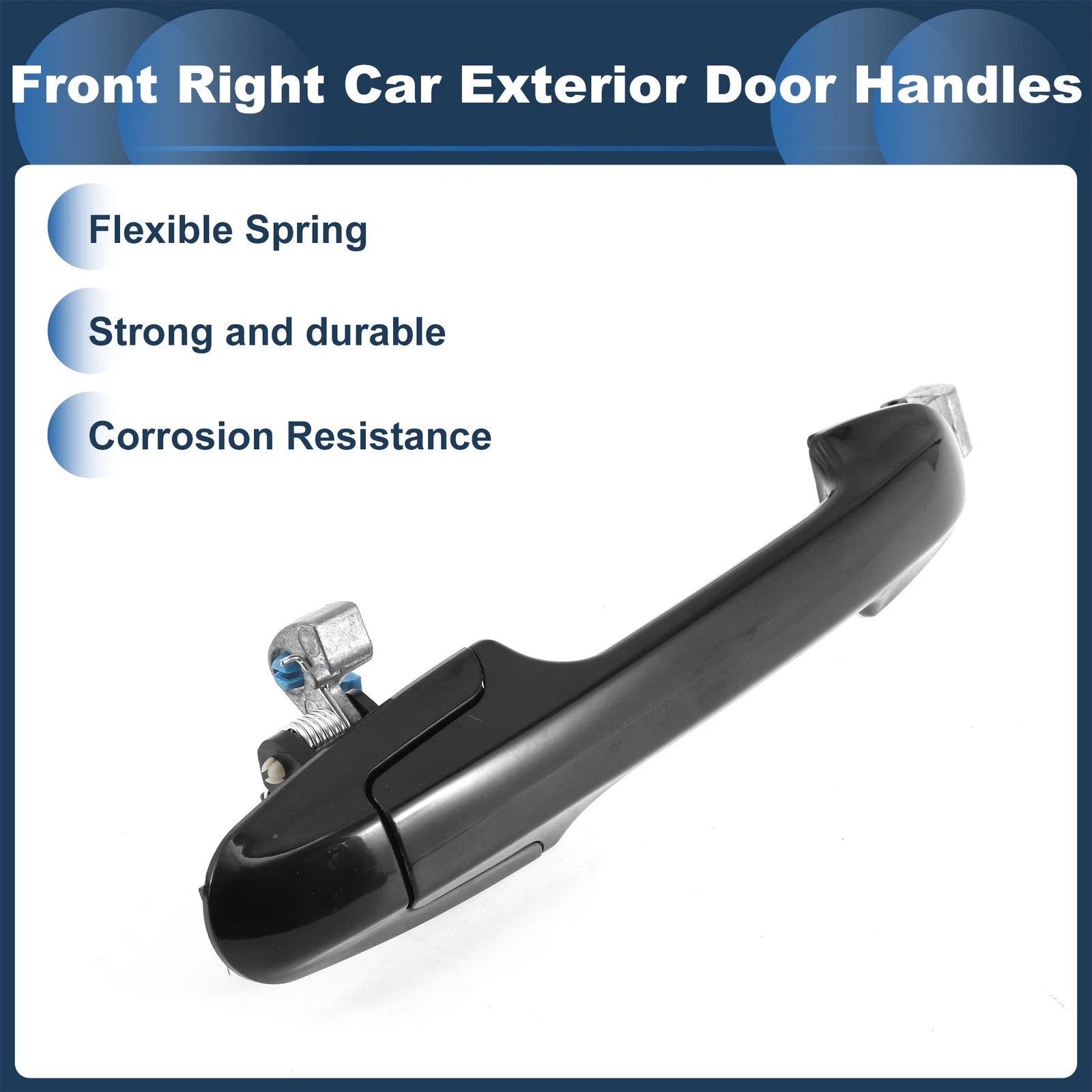 Front Right Exterior Door Handle Replacement for Honda Accord (2003–2007)