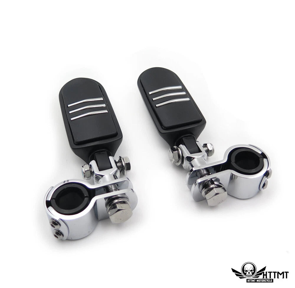 25mm 32mm Foot Peg Mount Clamp for Harley Sportster 883 1340 (1986–2023)
