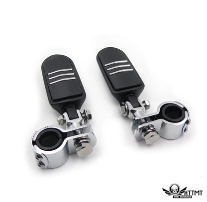 25mm 32mm Foot Peg Mount Clamp for Harley Sportster 883 1340 (1986–2023)