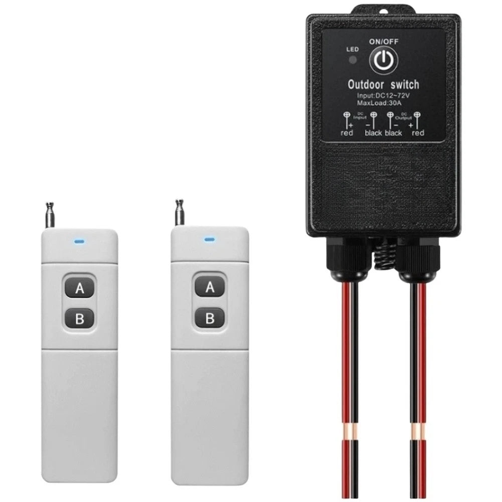 Waterproof 30A Remote Switch for Automotive Applications