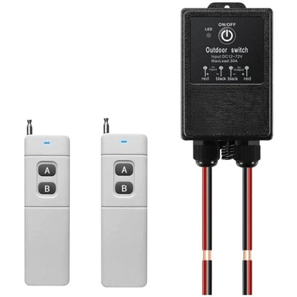 Waterproof 30A Remote Switch for Automotive Applications