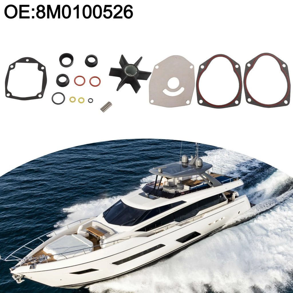 Water Pump Impeller Kit for Mercruiser Alpha One Gen (2X)