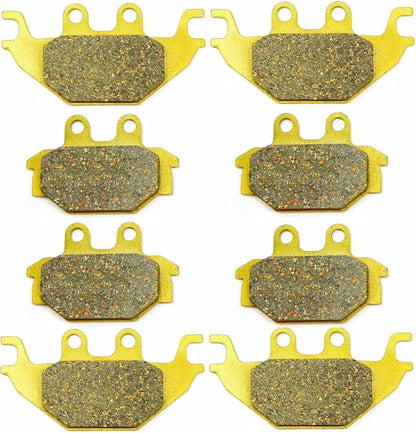 Set of 4 Brake Pads for Arctic Cat 250 300 2x4 Utility (2006–2009)