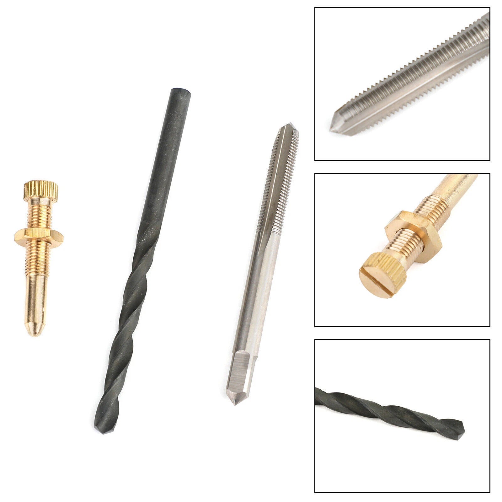 Idle Screw Drill Bit Install Kit for Yamaha Blaster YFS200 (1988–2006)