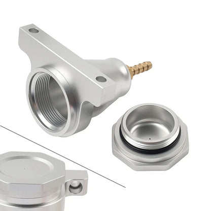 Silver Billet Hydraulic Clutch Reservoir w/O-Ring Universal Application