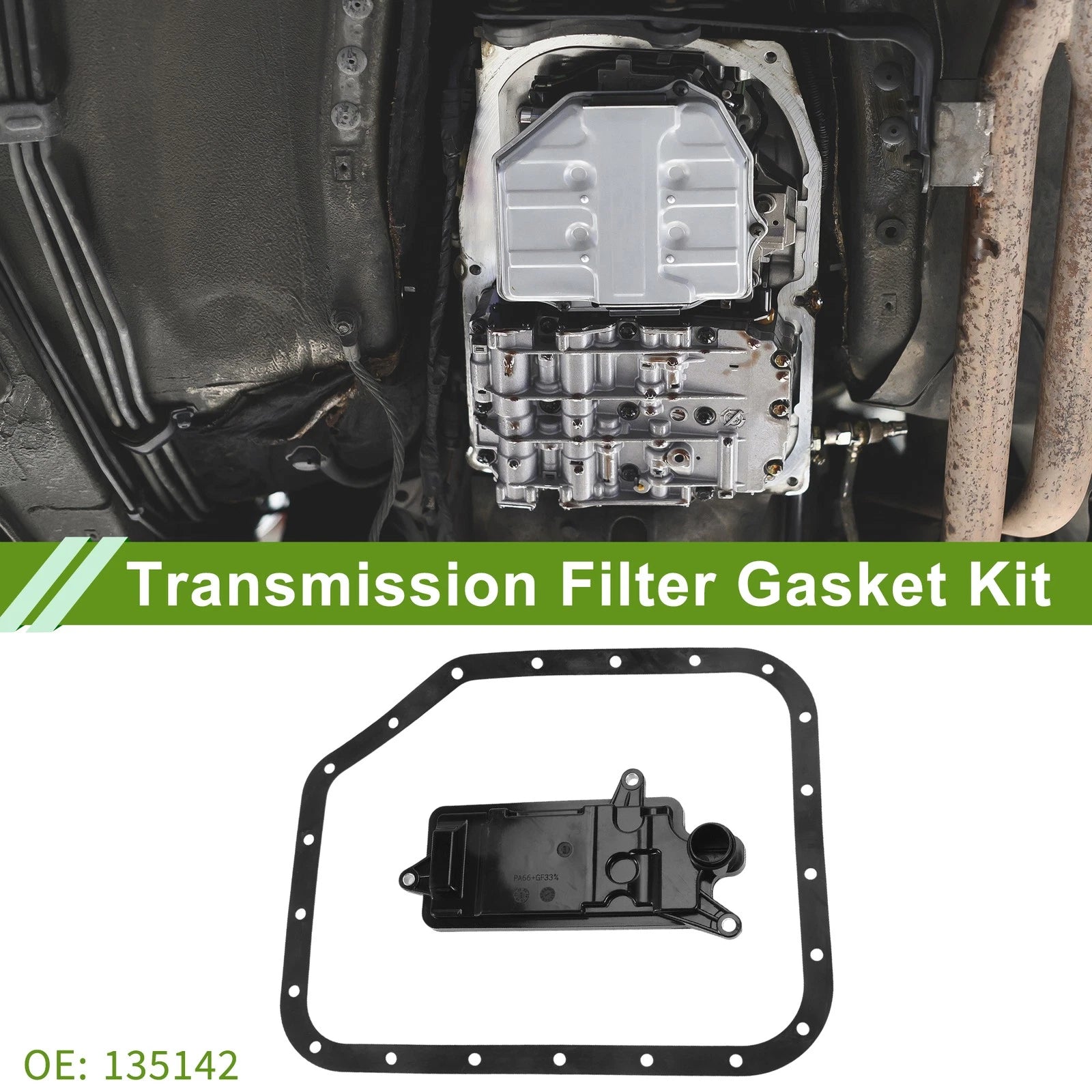 Transmission Filter Gasket Kit Replacement for Nissan Subaru 5 Speed (2004–2019)