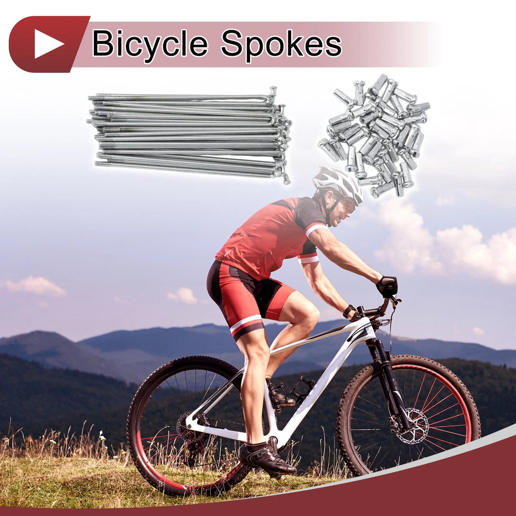 Bicycle Spokes Set 97mm Steel Galvanized for 36 Spoke Wheels (2000–2000)