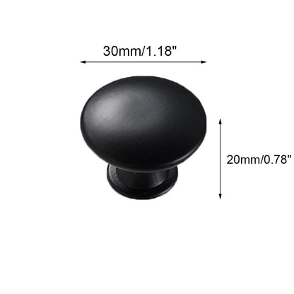 6Pcs Zinc Alloy Kitchen Cabinet Drawer Knob Cupboard Door Pull Furniture Handle