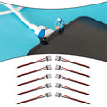10X USB 2.0 Female Socket Power Cable for DIY Projects