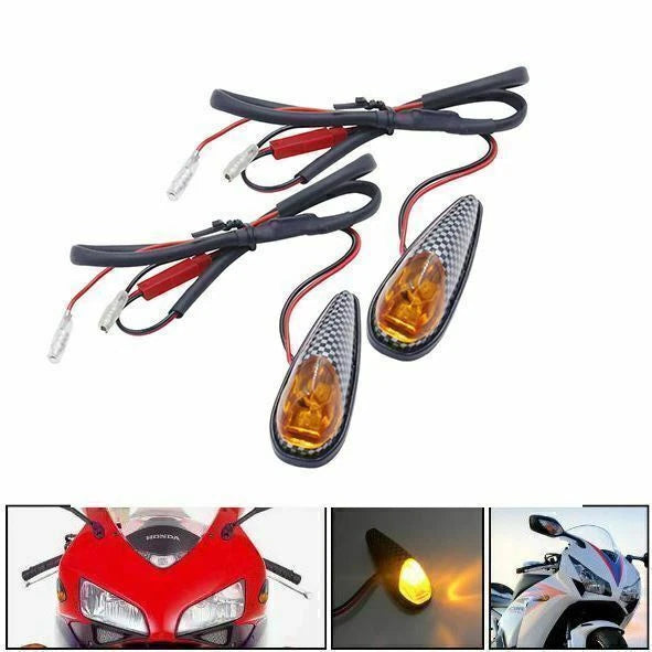2X LED Turn Signal Blinker Indicator Light for Motorcycle (12V)