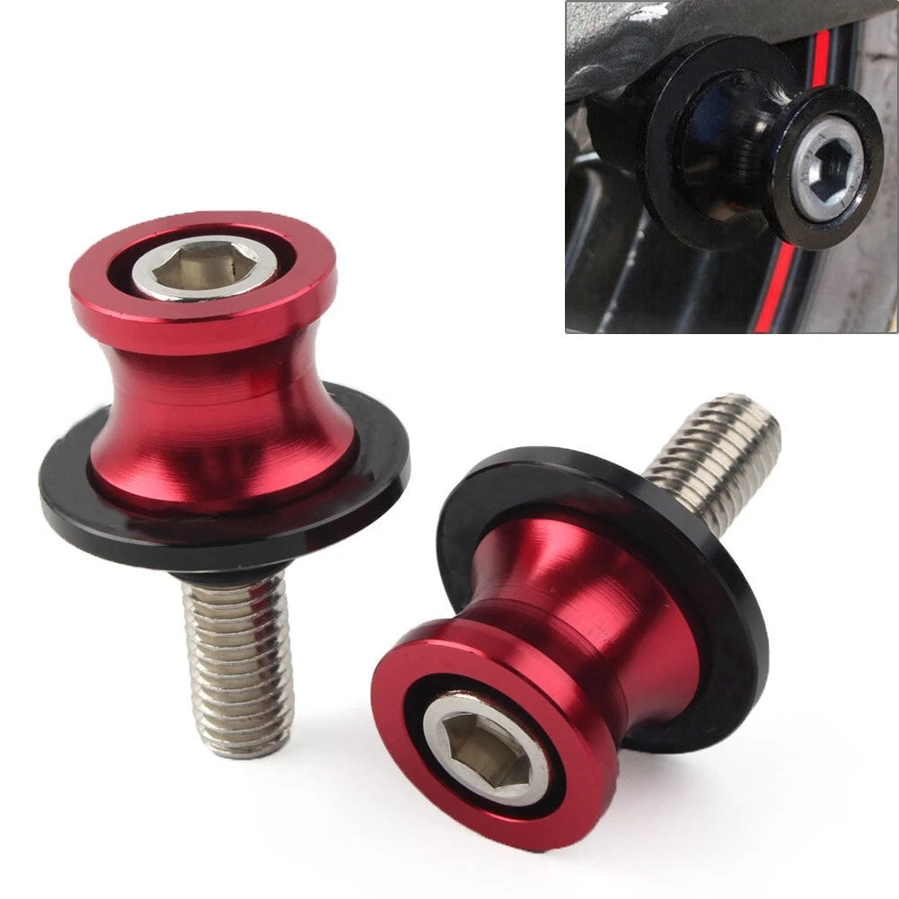 Set of 2 Swingarm Spools for Kawasaki ZX6R (1998–2011) 10MM