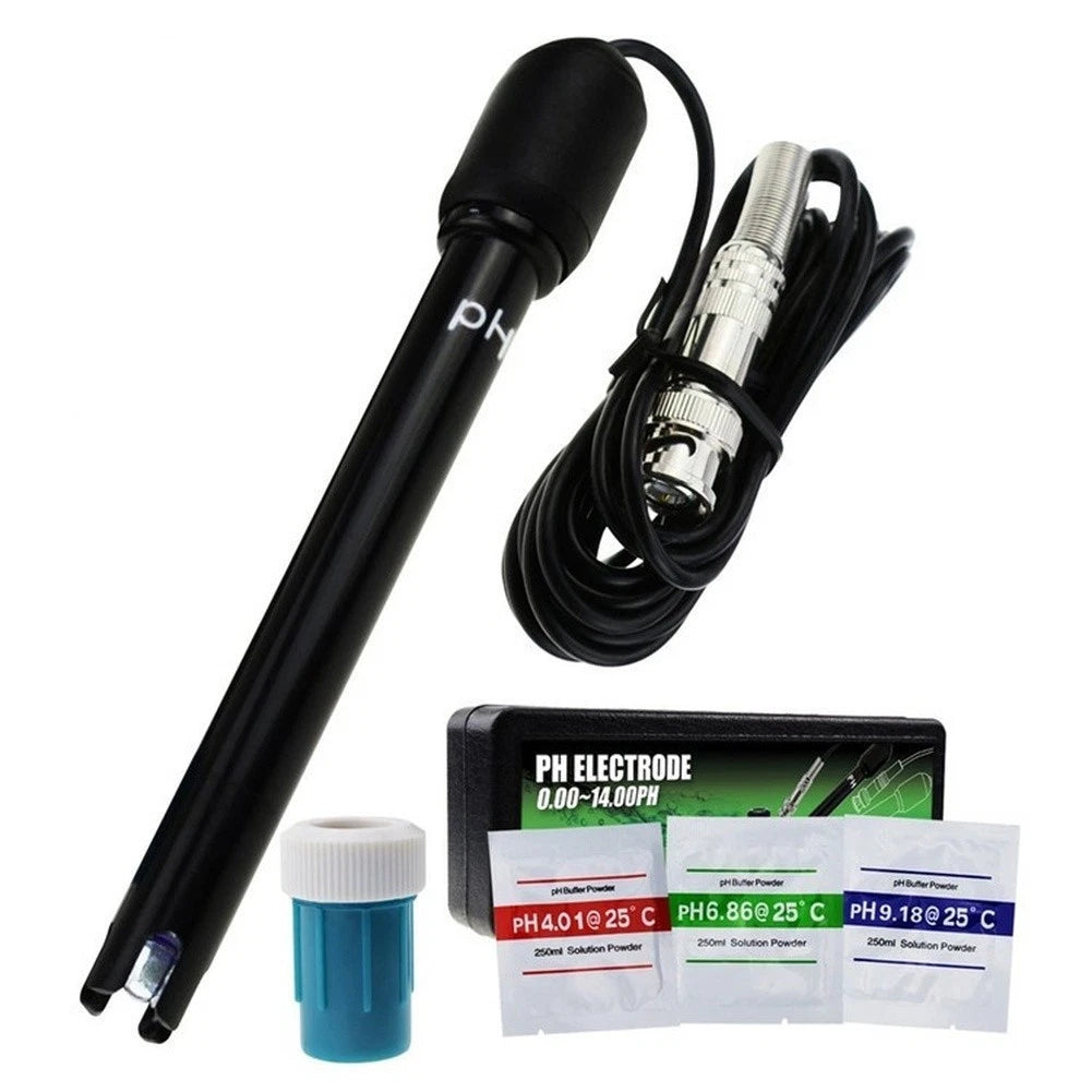pH Electrode Probe for Water Testing with 300cm Cable