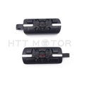 Black Zombie Wing Footpegs for Harley-Davidson
