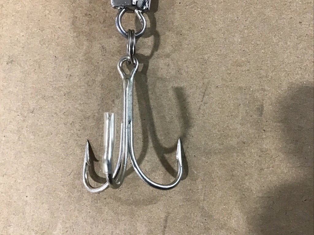 8oz Diamond Jig with Treble Hook for Uncle Josh (D53)