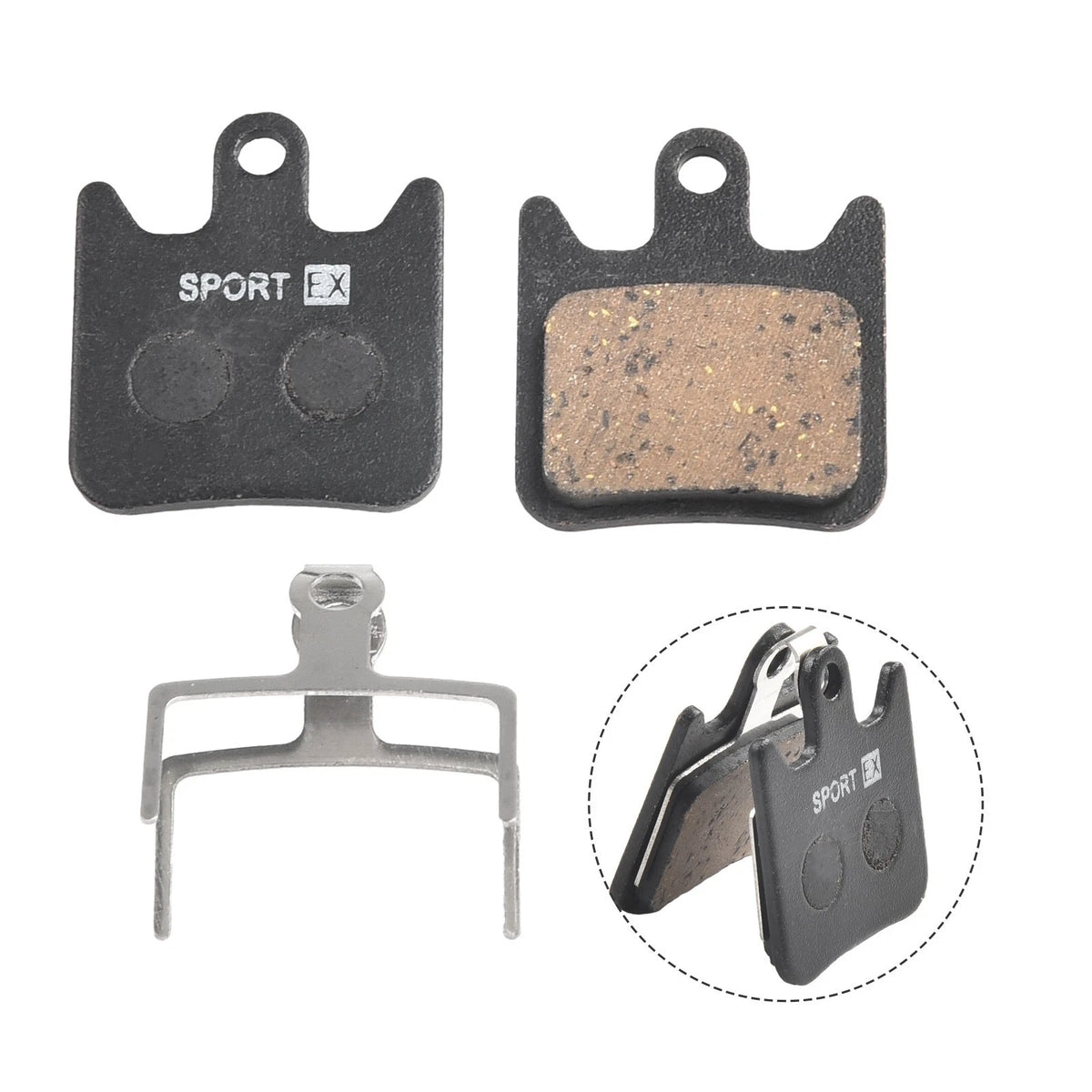 Disc Brake Pads for Bicycle (Replacement Tech X2)