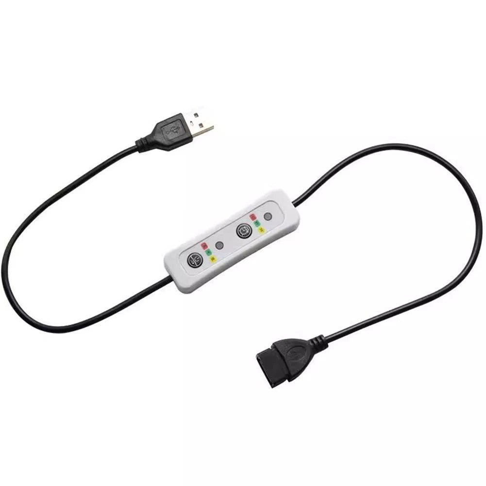 USB Timer Switch Extension Cable 60cm for Power Supply Timer Controller