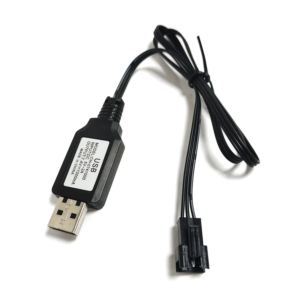 7.4V Lithium Battery USB Charging Cable for MN 1/12 RC Car Series