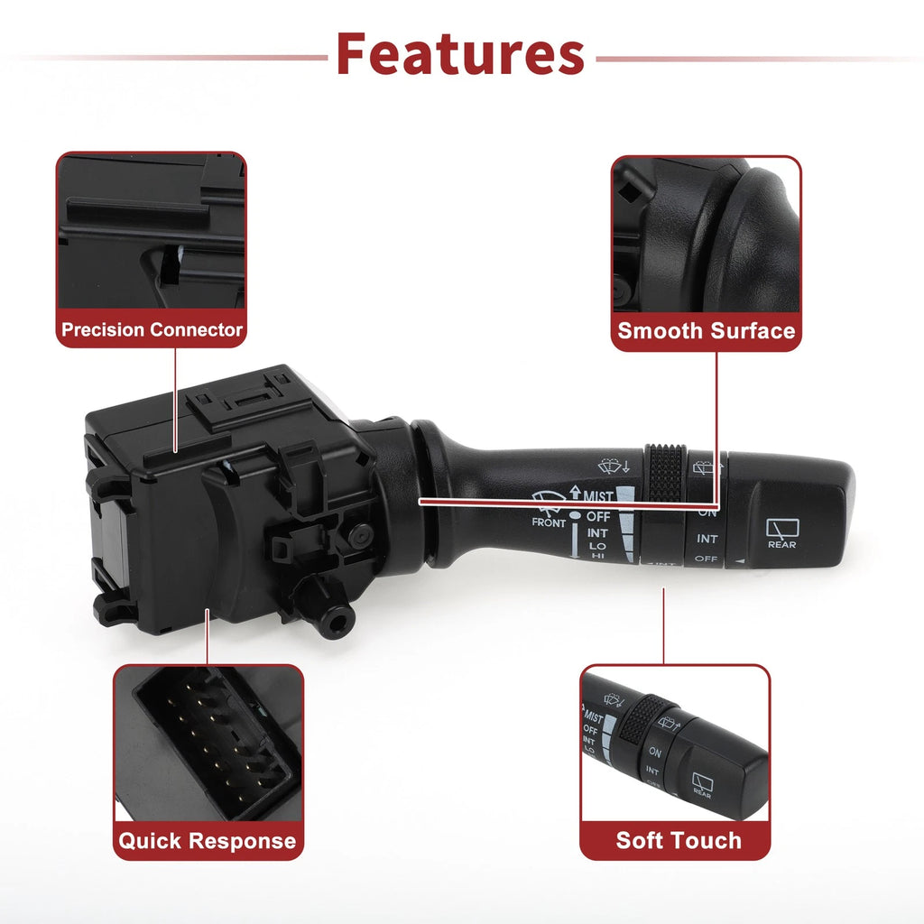 Windshield Wiper Switch for Kia Forte (2010–2018) No. 934202V050