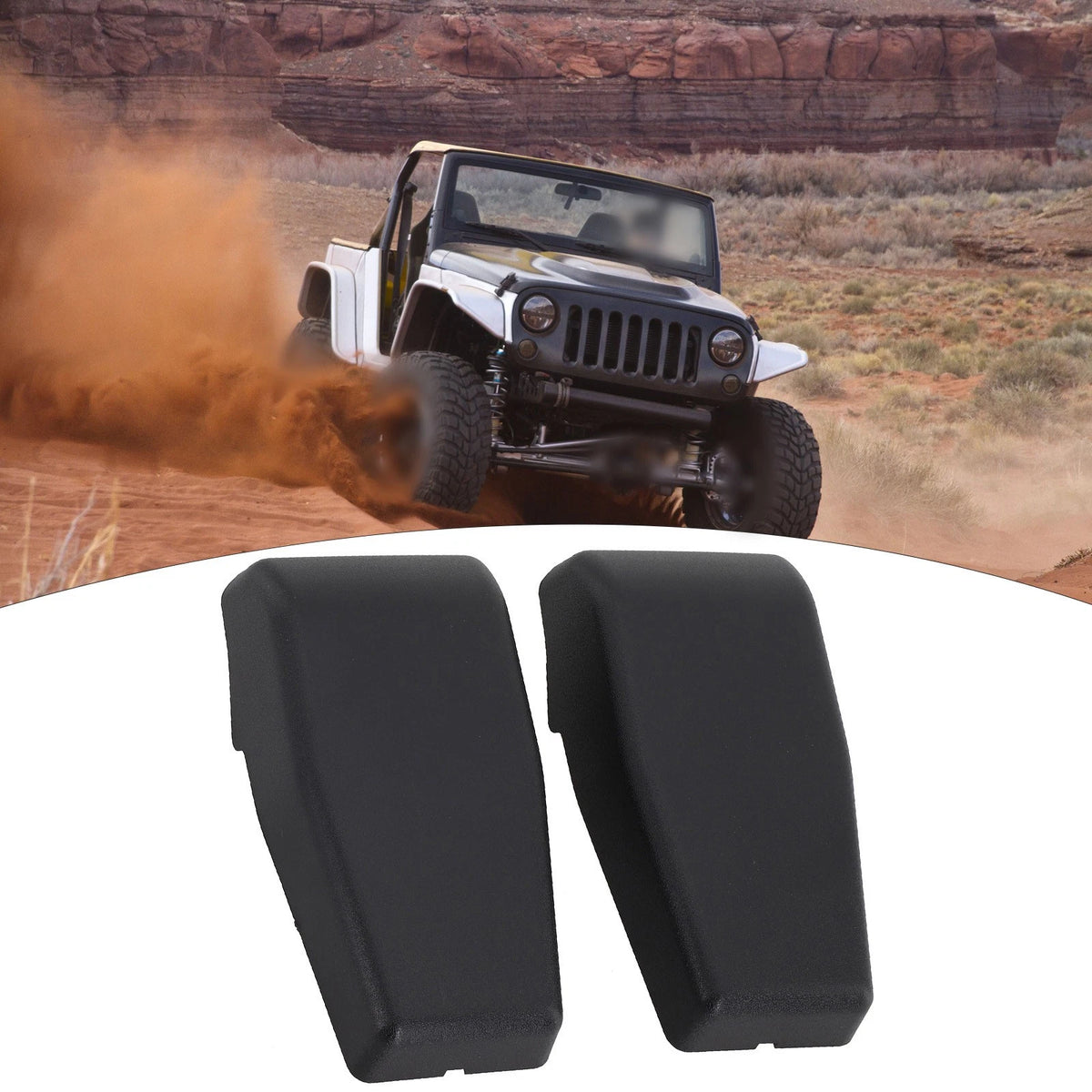 Rear Door Hinges for Jeep Wrangler JK JKU (2007–2018)