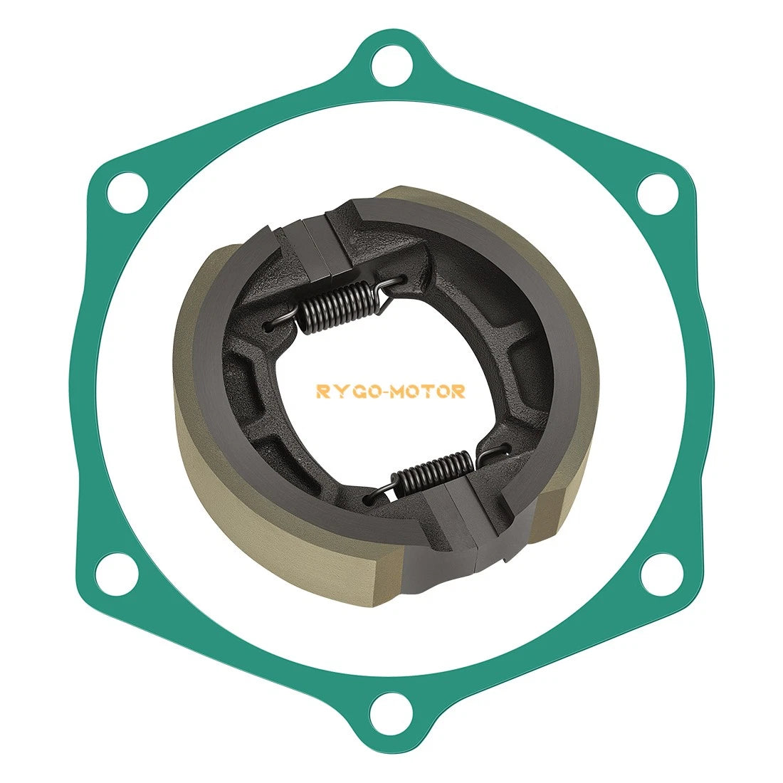 Brake Shoes Kit with Springs & Gasket for John Deere 650 670