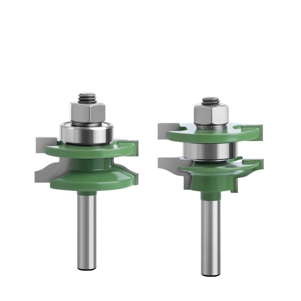 2X 8mm Shank Router Bits for Wood Slotting Shaping Joint Connecting