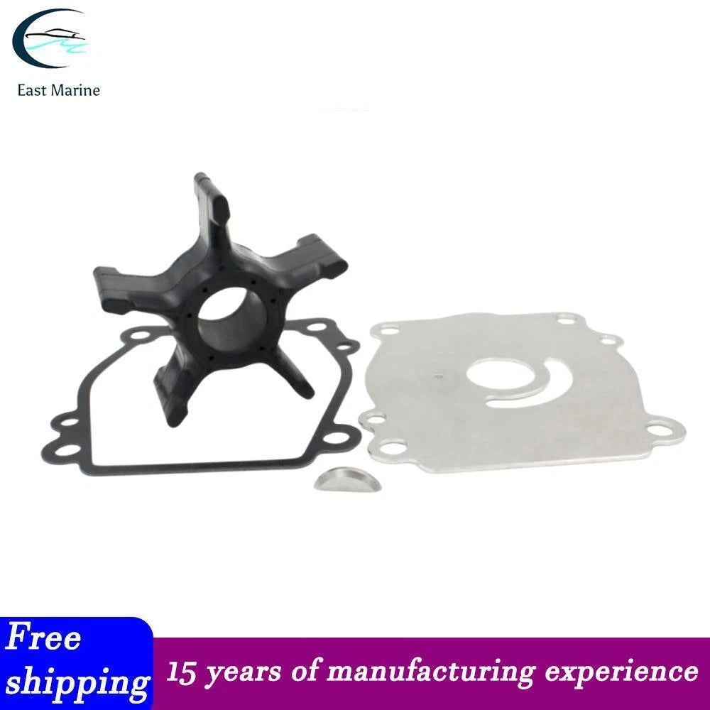 Water Pump Impeller Kit for Suzuki DT150 DT175 DT200 DT225 (V6) 17400-87D11