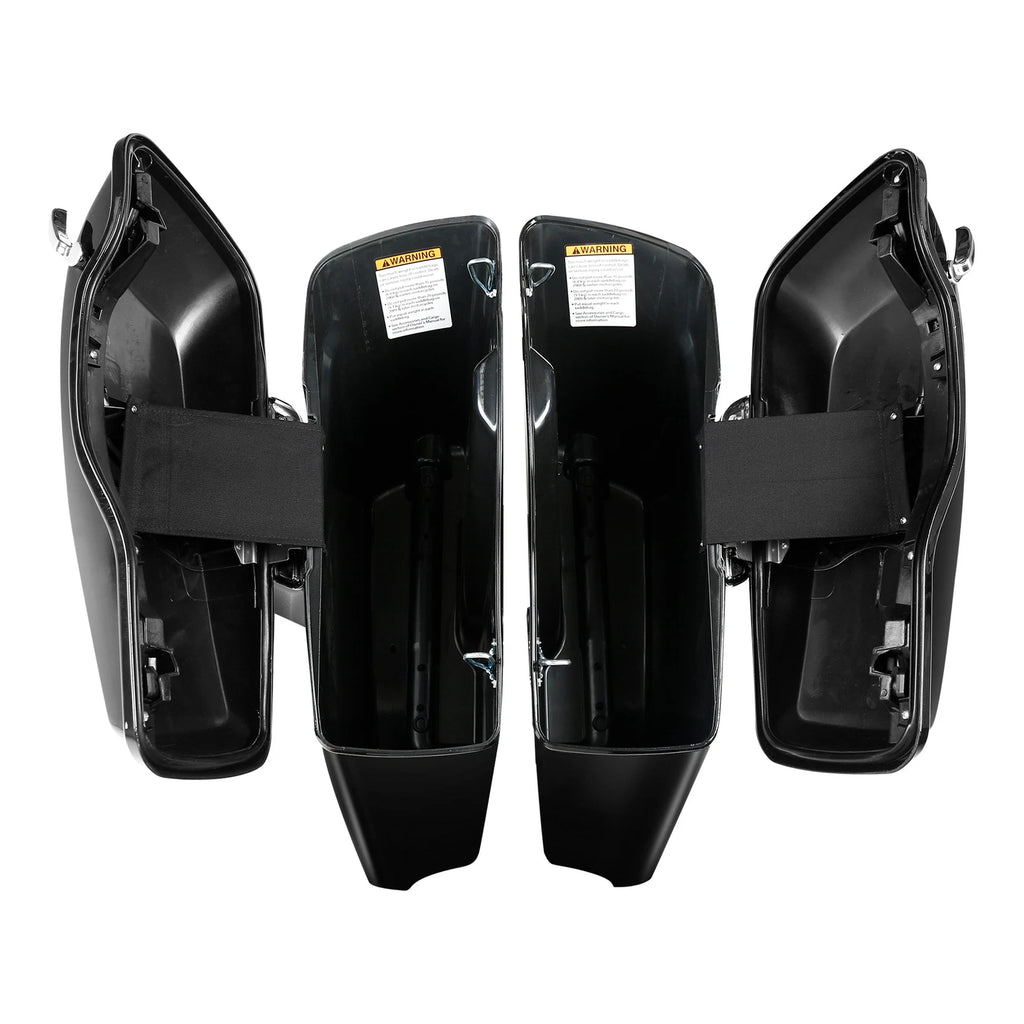 4" Stretched Hard Saddlebags for Harley Touring Models (2014–2024)